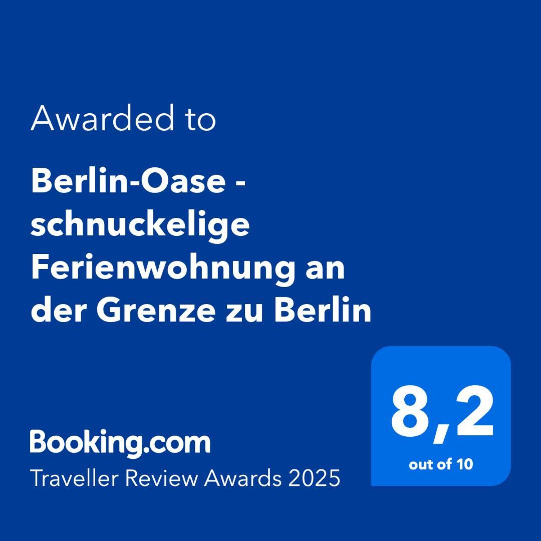 שונפלד Berlin-Oase - Schnuckelige Ferienwohnung An Der Grenze Zu Berlin מראה חיצוני תמונה